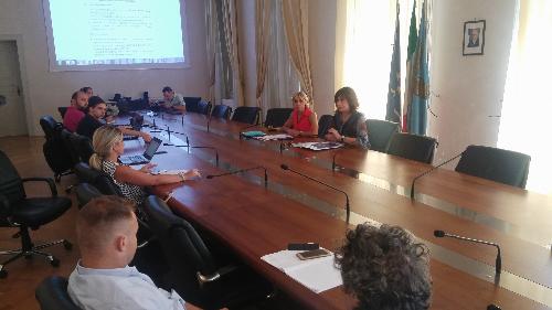 L'assessore regionale al Lavoro e alla Formazione Alessia Rosolen illustra a Trieste la nuova iniziativa formativa nel campo della creatività, cultura e turismo